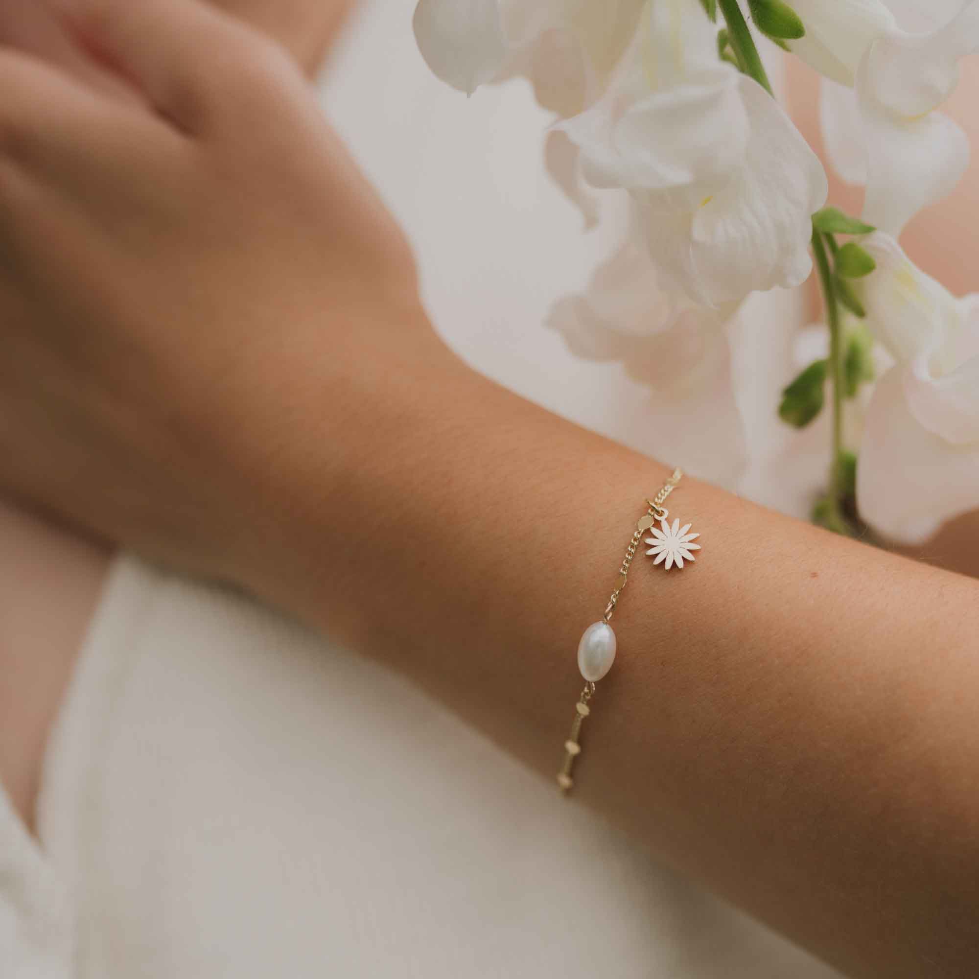 sandrine devost jewelry bracelet floral theme 2024 collection
