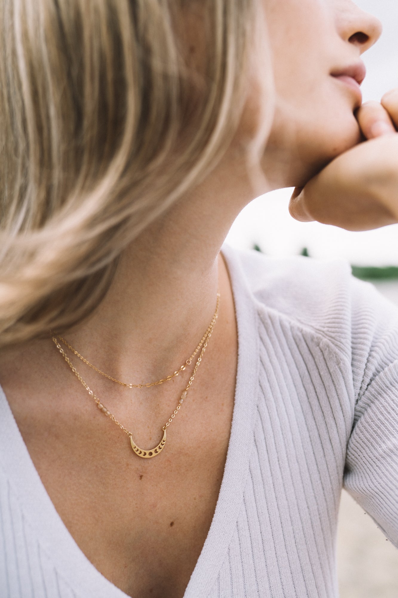 Moon Phases Necklace (SD1715)