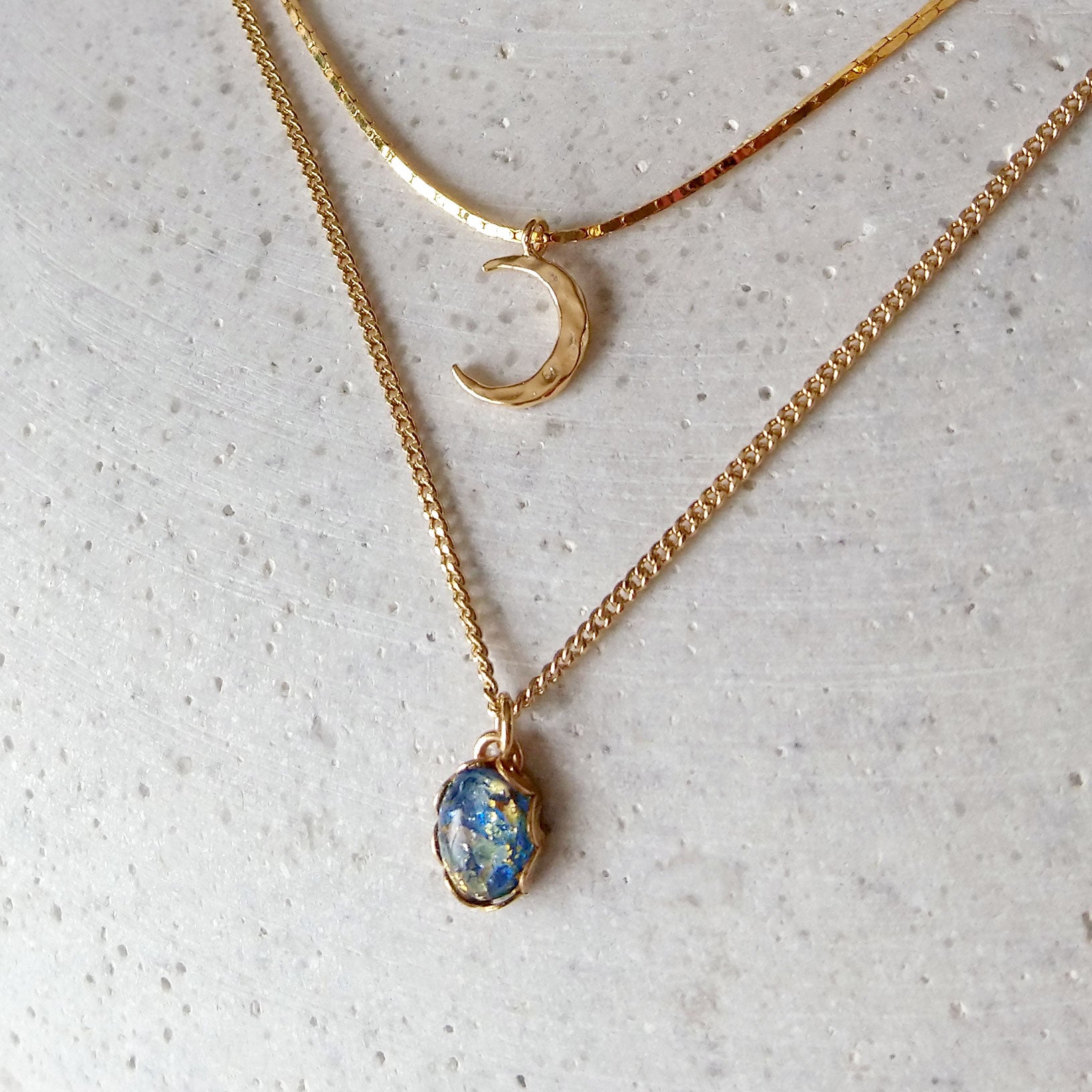 Moonshadow necklaces duo (SD1566)