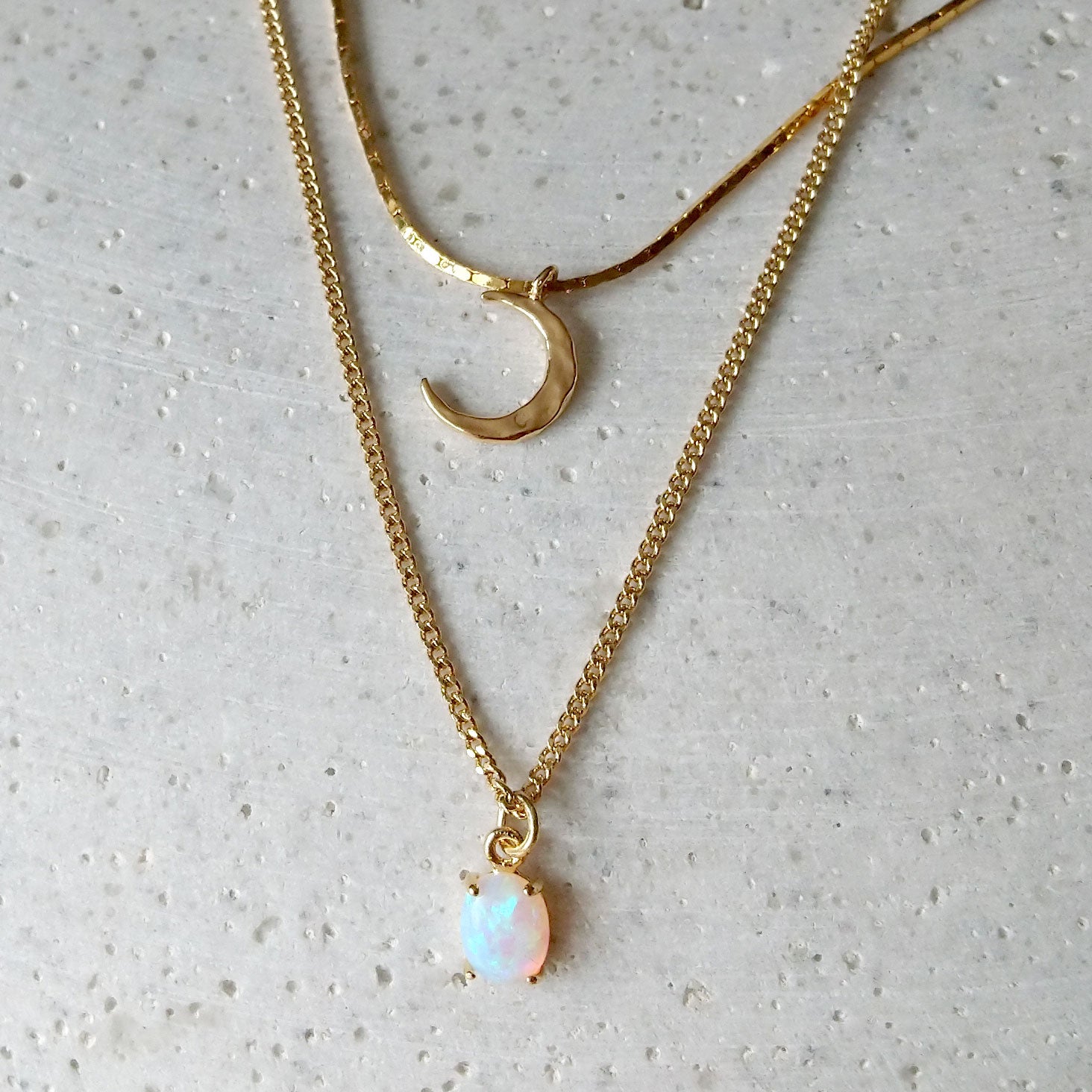 Moonshadow necklaces duo (SD1566)