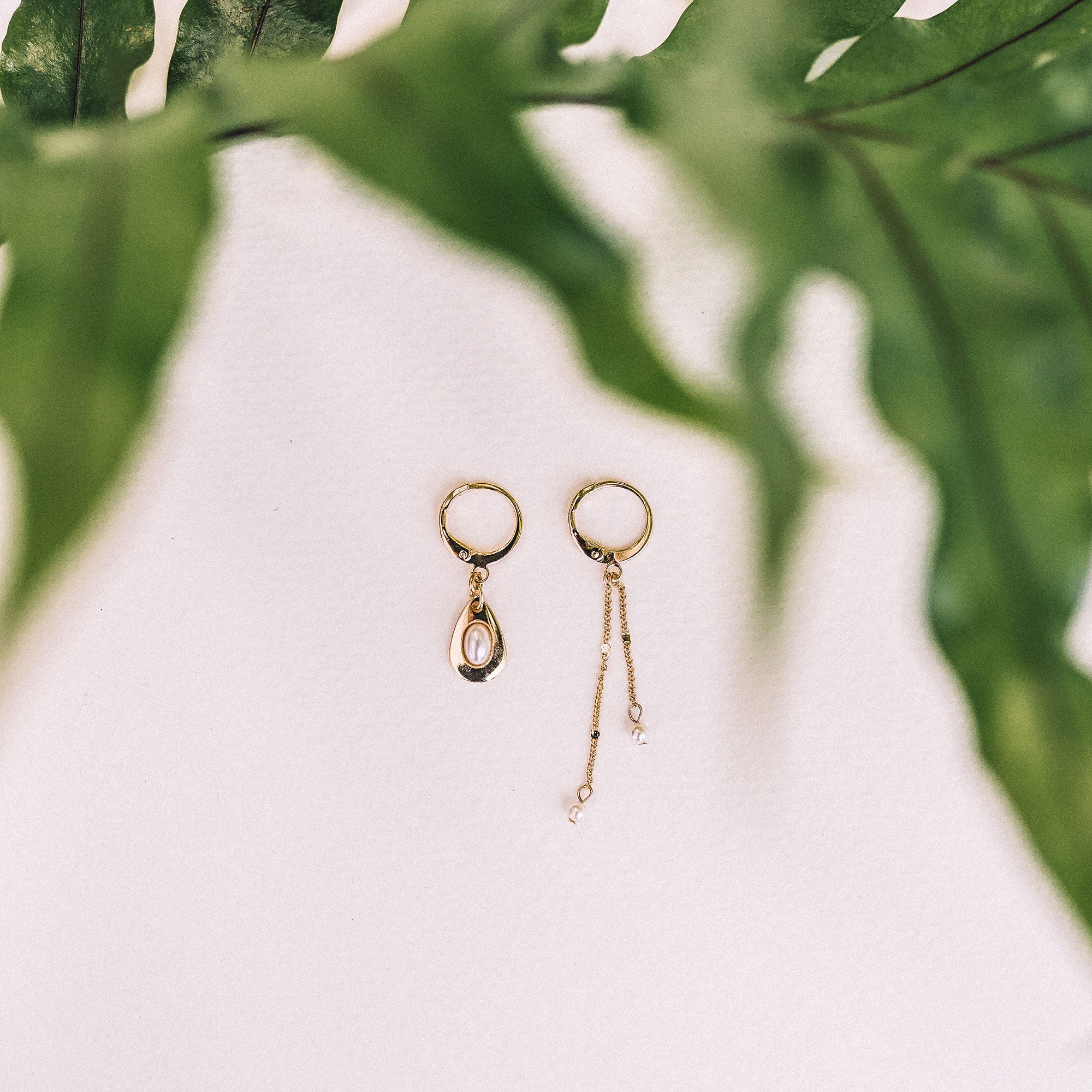 Cosmo Earrings in pearl (SD1640)