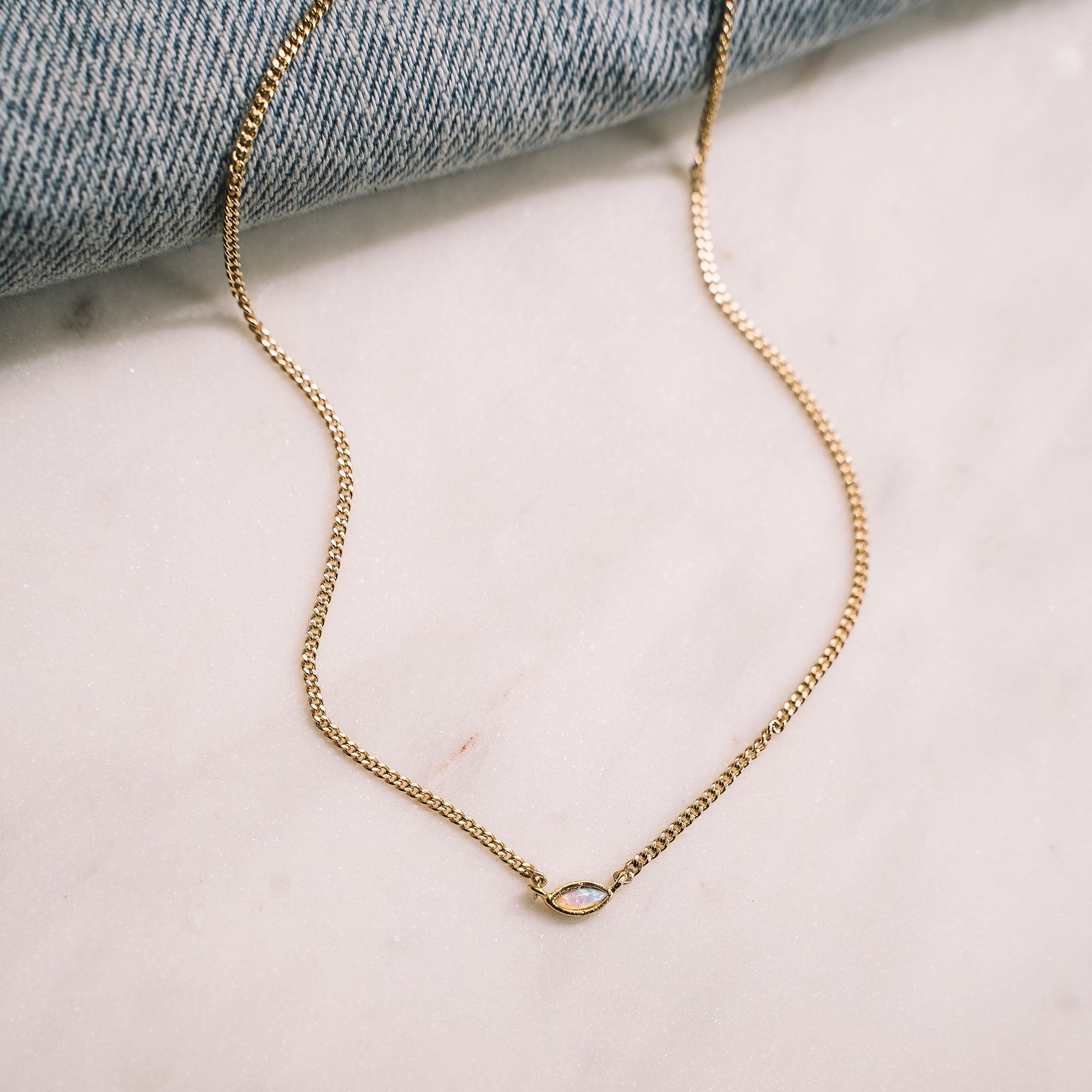 collier délicat minimaliste or rempli 14K goldfilled