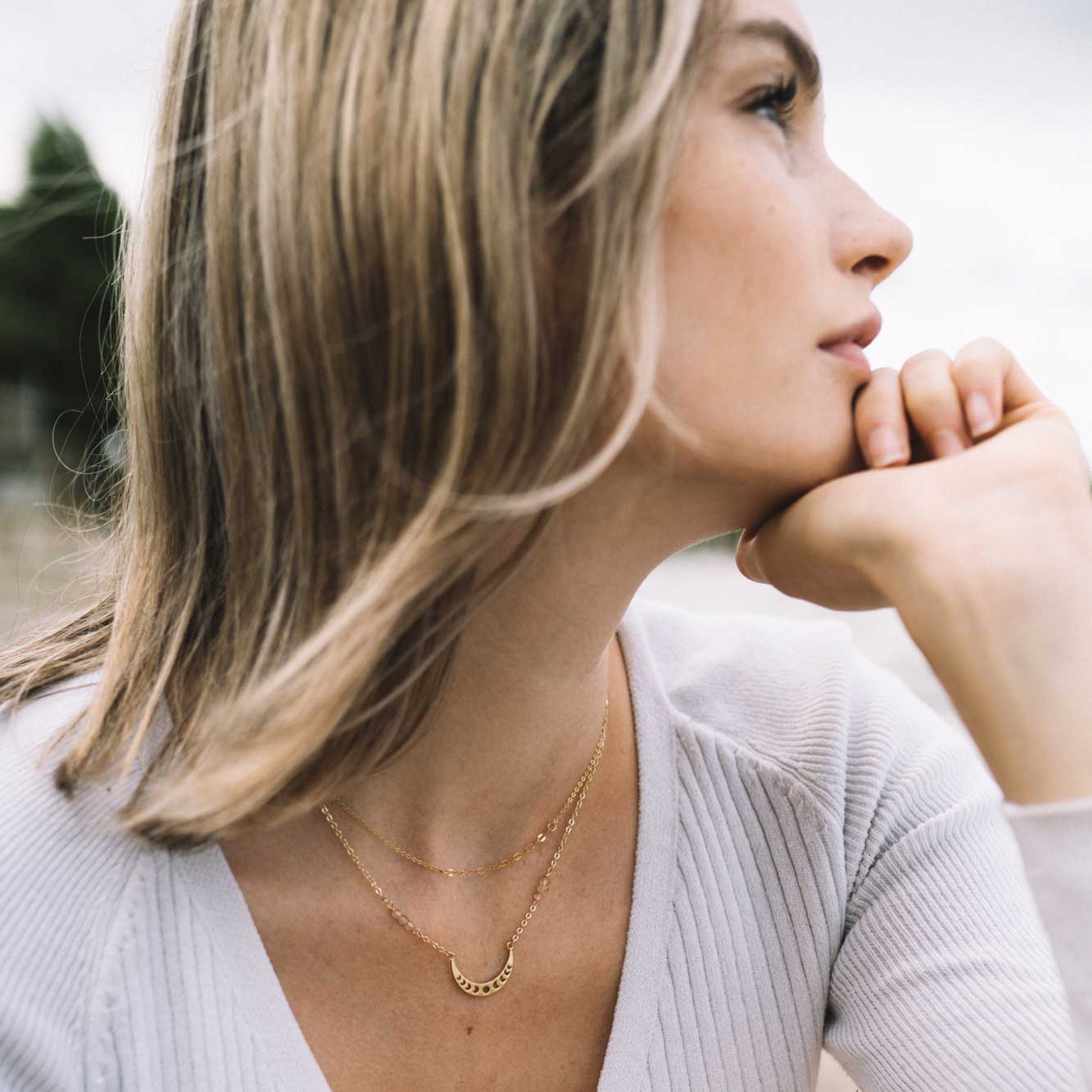 Moon Phases Necklace (SD1715)
