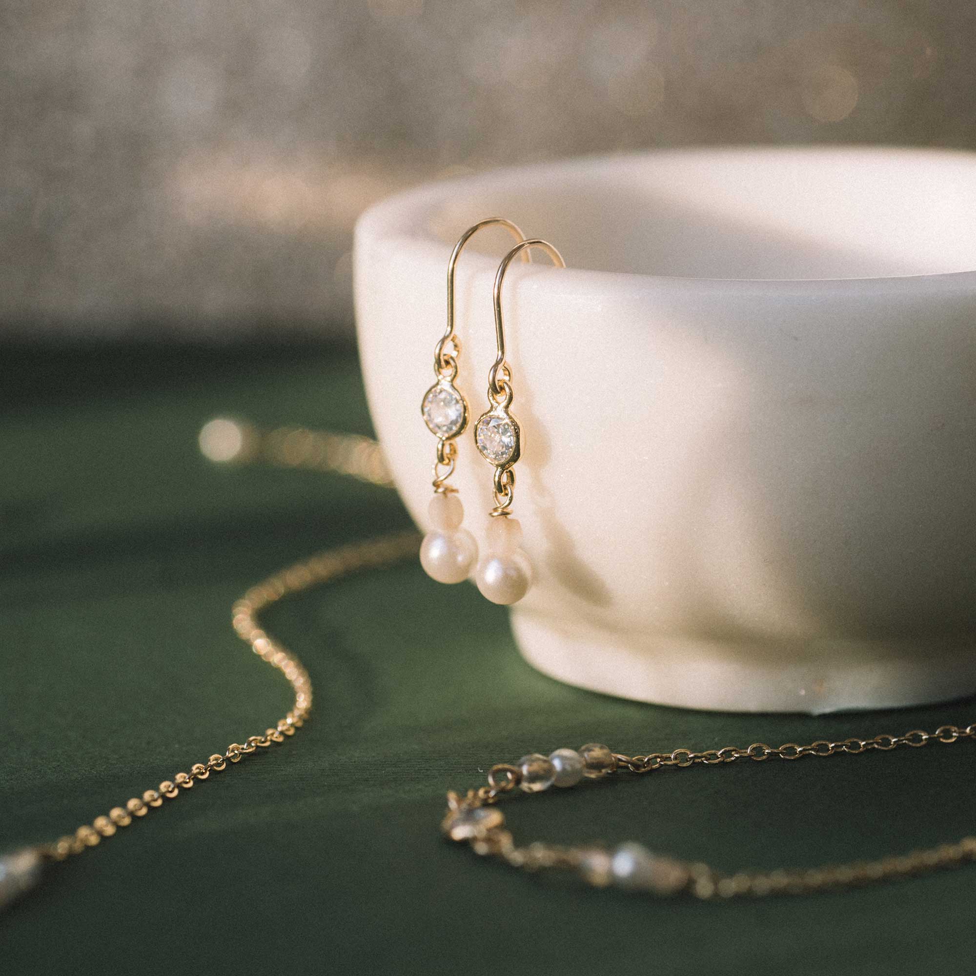 ensemble bijoux perle or pour elle bijoux sandrine devost