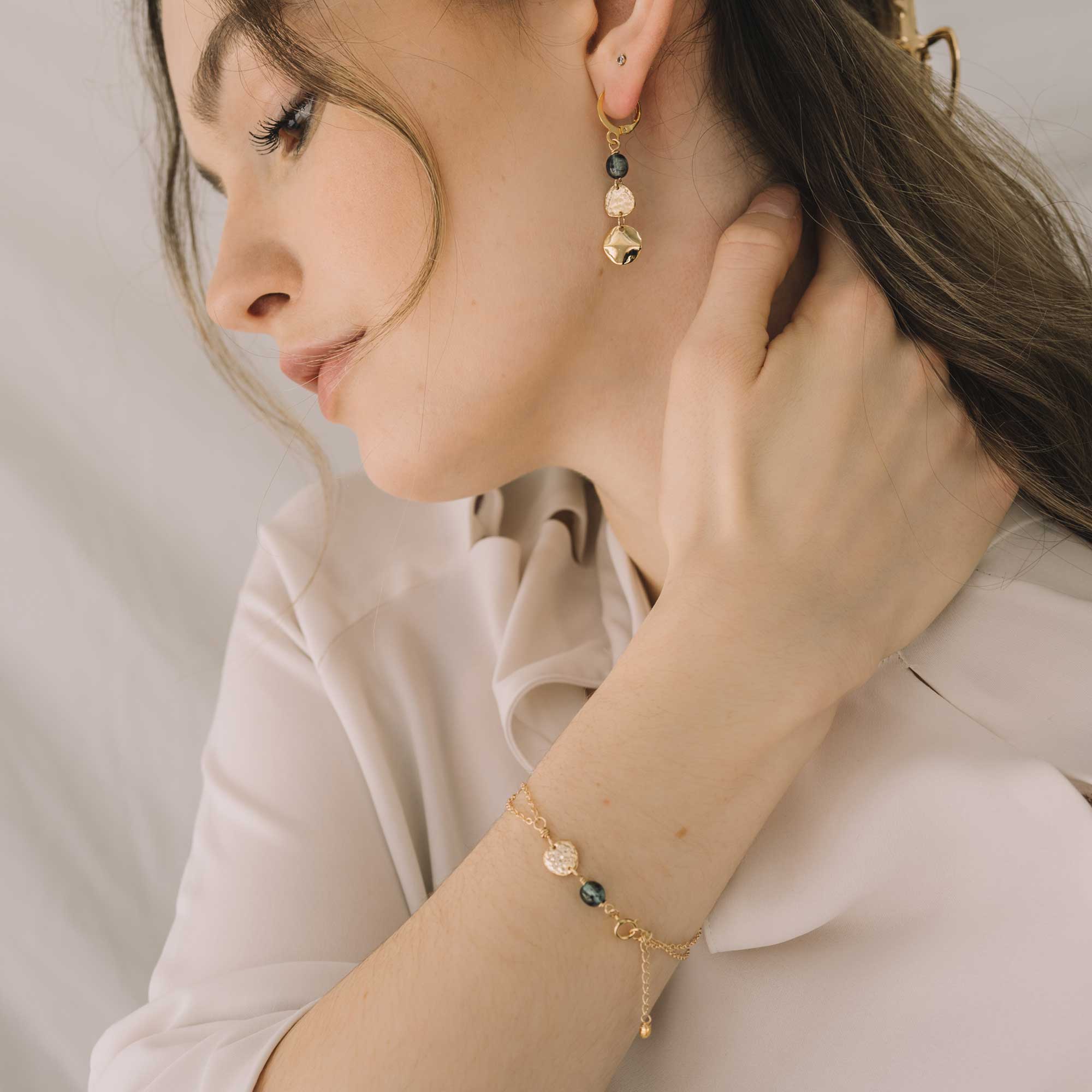 bracelet or rempli 14K bijoux sandrine devost cadeau pour elle