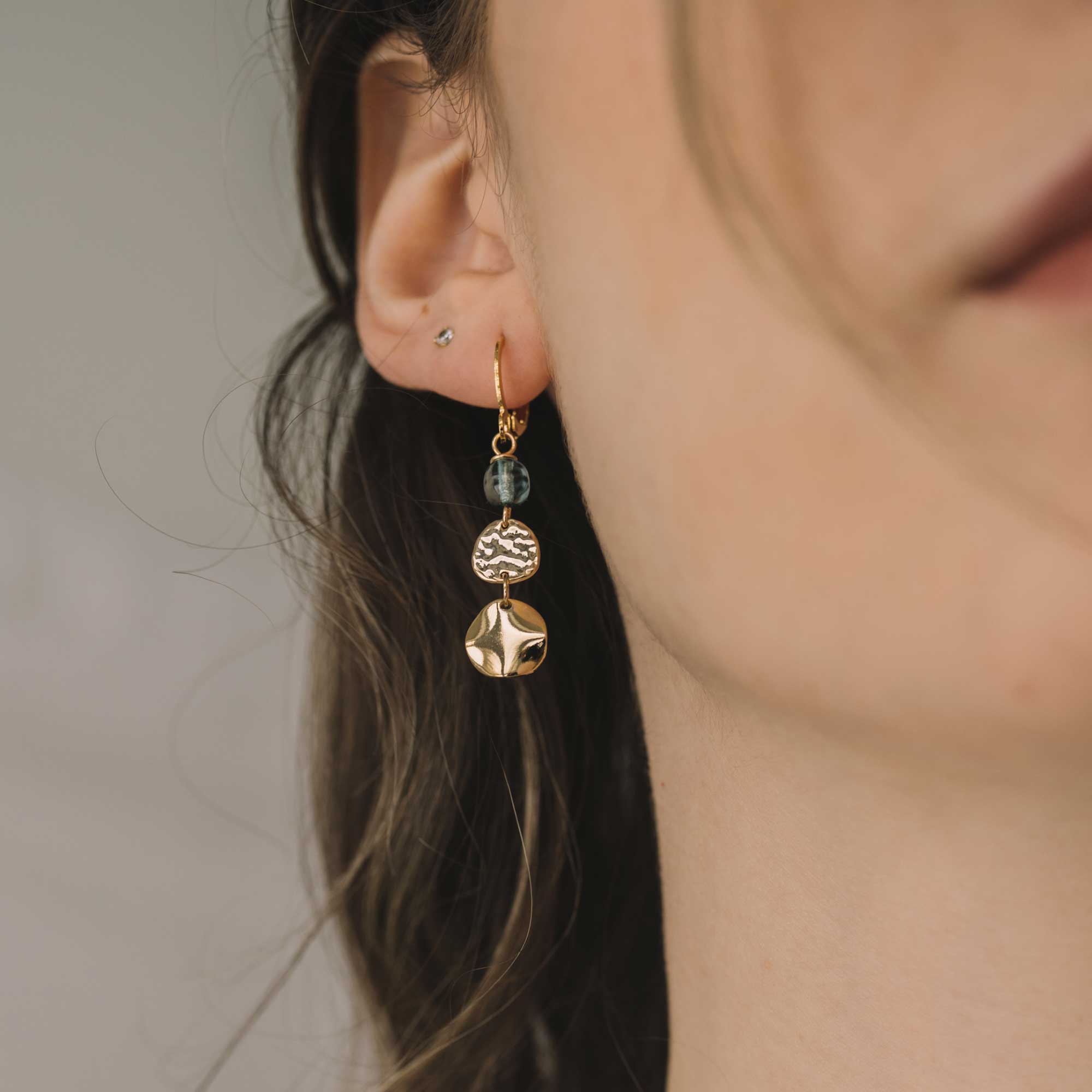 feminine earrings sandrine devost