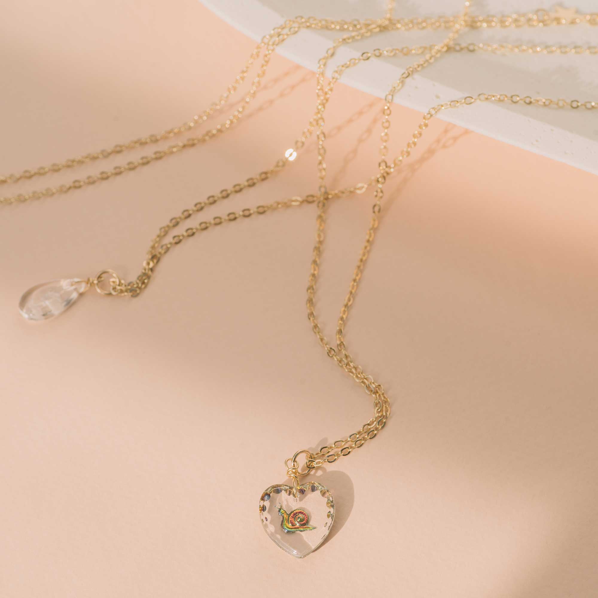 vintage charm necklaces sandrine devost jewellery